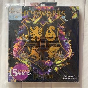 15 pairs of socks - Harry Potter advent calendar by target, new !